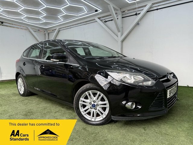 Ford Focus 2013 1.6 Tdci Econetic Titanium Euro 5 Ss Black