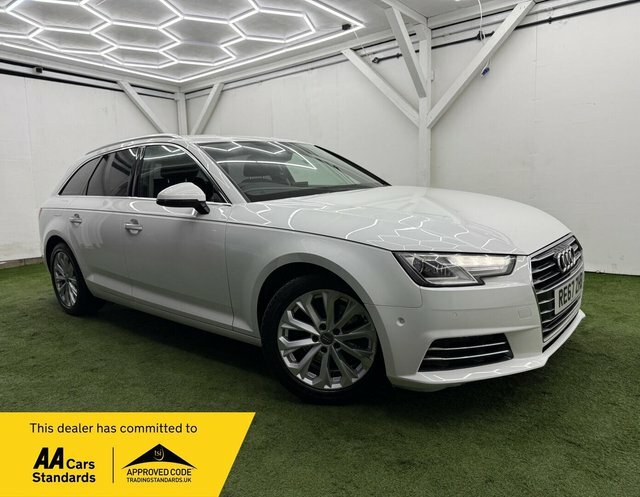 Audi A4 Avant 2017 1.4 Tfsi Se S Tronic Euro 6 Ss White