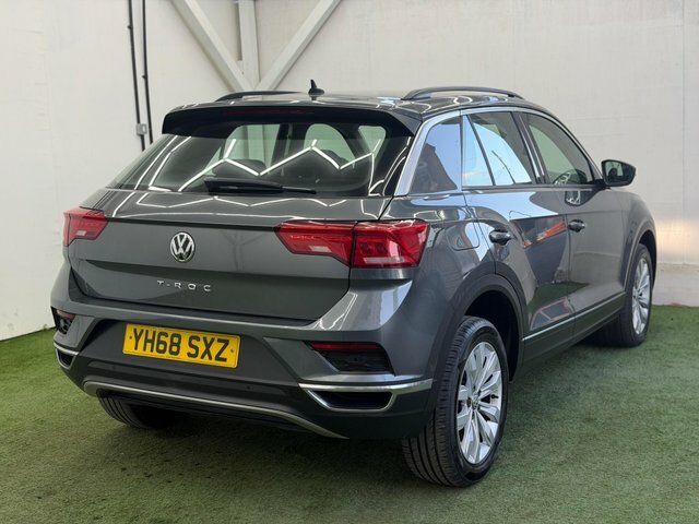 Volkswagen T-Roc 2018 1.6 Tdi Se Euro 6 Ss YH68SXZ Grey #6