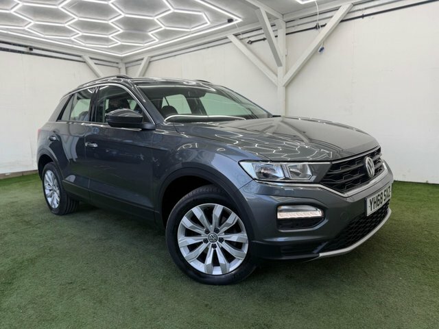 Volkswagen T-Roc 2018 1.6 Tdi Se Euro 6 Ss YH68SXZ Grey #4