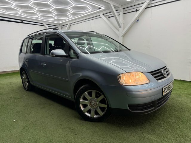 Volkswagen Touran 2006 1.6 Fsi Se 7 Seats RO06EAP Blue #4