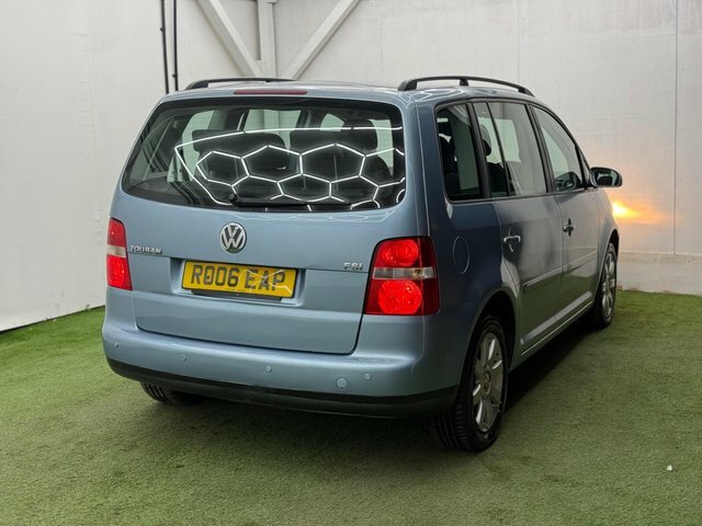 Volkswagen Touran 2006 1.6 Fsi Se 7 Seats RO06EAP Blue #6