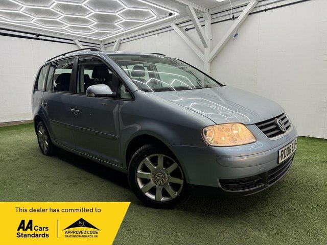 Volkswagen Touran 2006 1.6 Fsi Se 7 Seats Blue