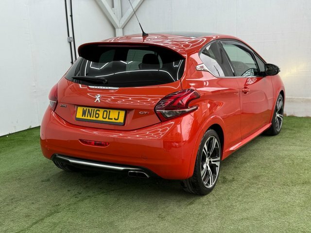Peugeot 208 2016 1.6 Thp Gti Prestige Euro 6 Ss WN16OLJ Orange #6