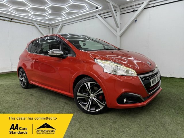 Peugeot 208 2016 1.6 Thp Gti Prestige Euro 6 Ss Orange