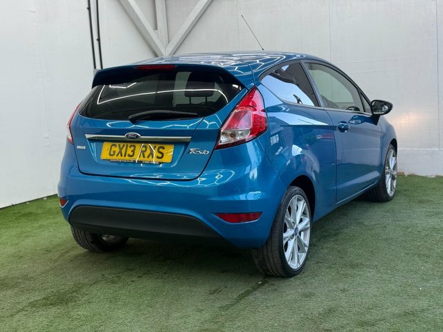 Ford Fiesta 2013 1.0T Ecoboost Titanium X Euro 5 Ss GX13RXS Blue #6