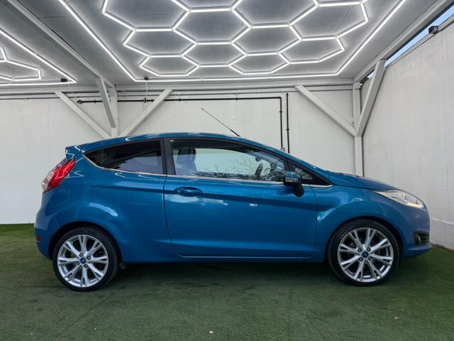 Ford Fiesta 2013 1.0T Ecoboost Titanium X Euro 5 Ss GX13RXS Blue #2