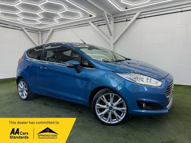 Ford Fiesta 2013 1.0T Ecoboost Titanium X Euro 5 Ss Blue