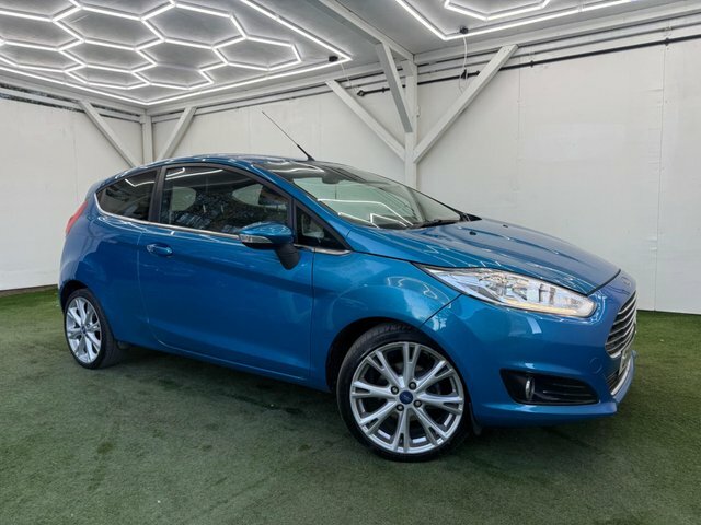 Ford Fiesta 2013 1.0T Ecoboost Titanium X Euro 5 Ss GX13RXS Blue #4