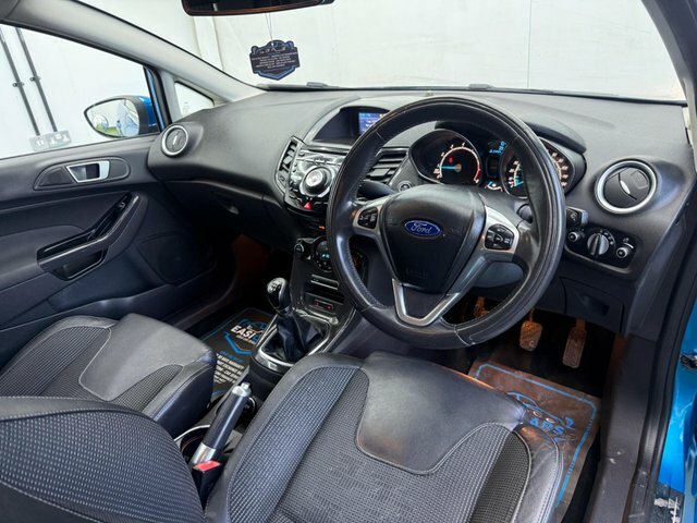 Ford Fiesta 2013 1.0T Ecoboost Titanium X Euro 5 Ss GX13RXS Blue #3