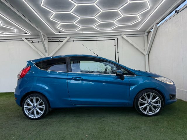 Ford Fiesta 2013 1.0T Ecoboost Titanium X Euro 5 Ss GX13RXS Blue #5