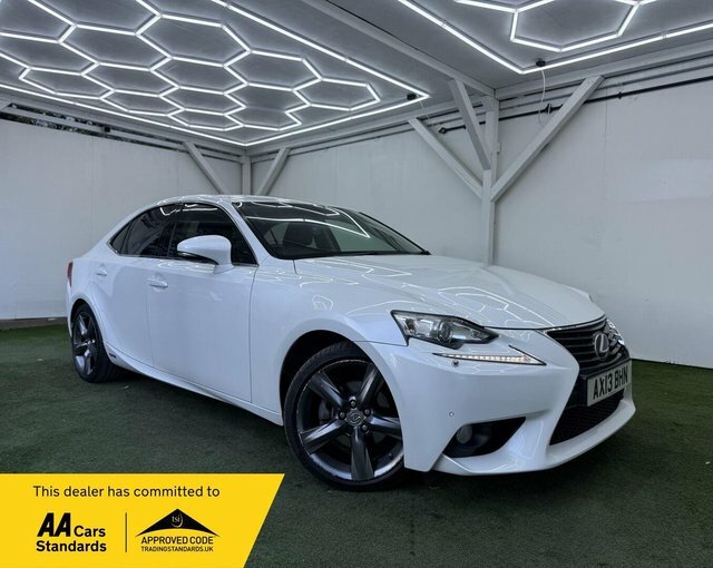 Lexus IS 2013 2.5 300H Premier E-cvt Euro 5 Ss White