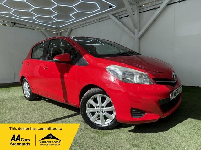 Toyota Yaris 2013 1.33 Dual Vvt-i Tr Euro 5 Red