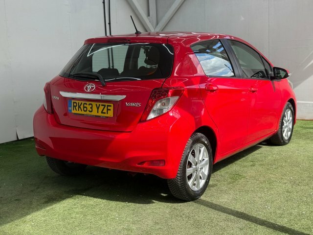Toyota Yaris 2013 1.33 Dual Vvt-i Tr Euro 5 RK63YZF Red #6