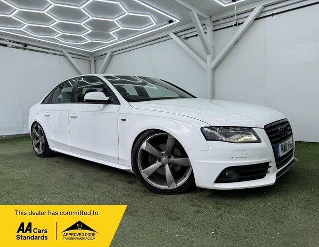 Audi A4 2011 2.0 Tdi Black Edition Multitronic Euro 5 White