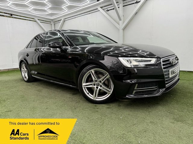 Audi A4 2016 2.0 Tfsi S Line S Tronic Euro 6 Ss Black