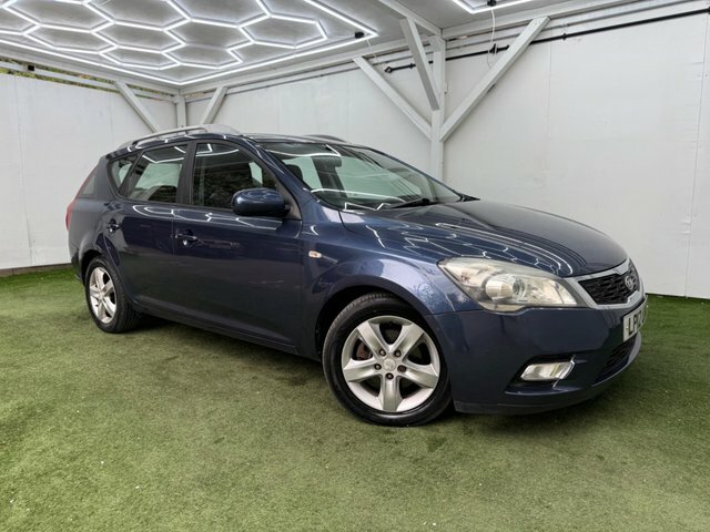 Kia Ceed 2012 1.6 Crdi 2 Sports Wagon Euro 5 Blue #4