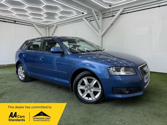 Audi A3 2010 1.8 Tfsi Se Sportback S Tronic Euro 4 Blue