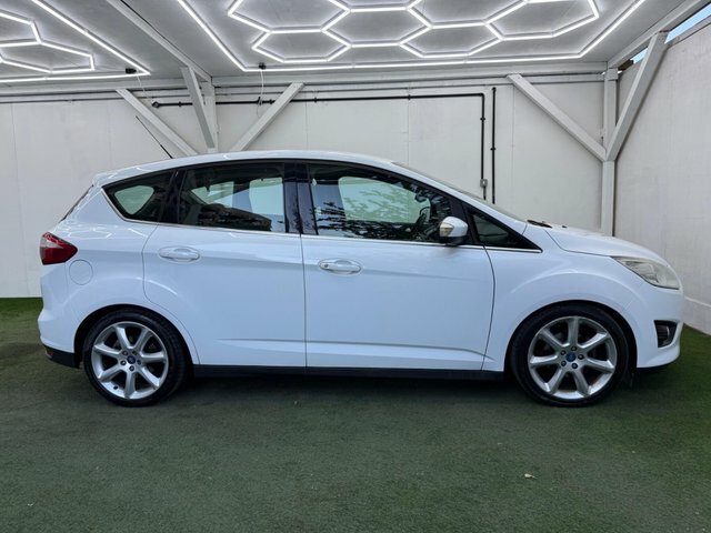 Ford C-Max 2011 1.6 Titanium Euro 5 White #2