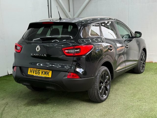 Renault Kadjar 2016 1.6 Dci Dynamique Nav Euro 6 Ss HV66KMK Black #6