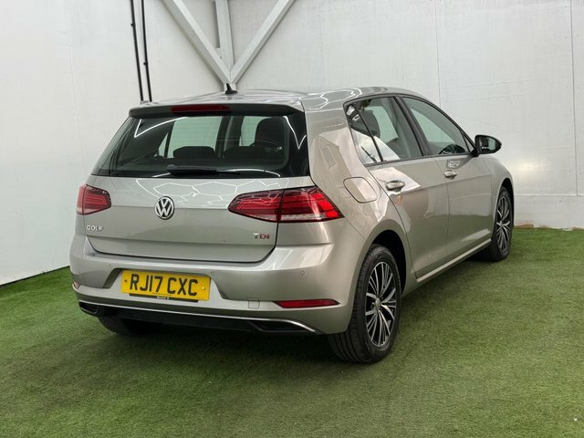 Volkswagen Golf 2017 1.6 Tdi Bluemotion Tech Se Nav Euro 6 Ss 5 RJ17CXC Silver #6