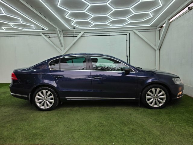 Volkswagen Passat 2013 2.0 Tdi Bluemotion Tech Highline Dsg Euro 5 HN63ZYZ Blue #2