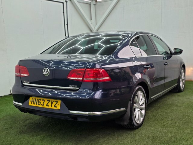 Volkswagen Passat 2013 2.0 Tdi Bluemotion Tech Highline Dsg Euro 5 HN63ZYZ Blue #6