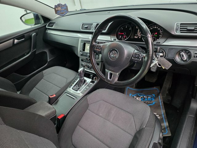 Volkswagen Passat 2013 2.0 Tdi Bluemotion Tech Highline Dsg Euro 5 HN63ZYZ Blue #3
