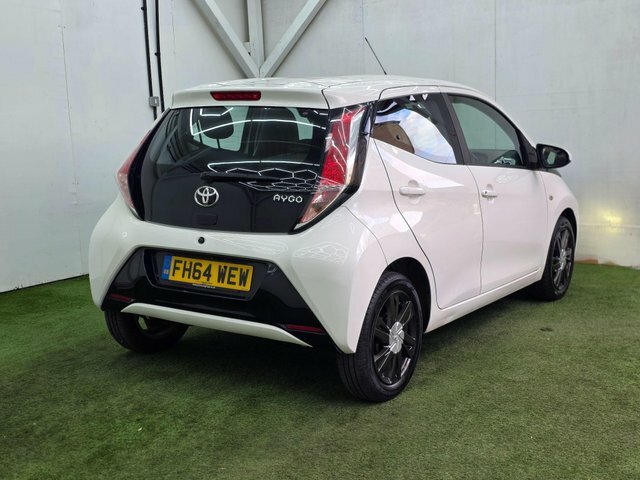 Toyota Aygo 2015 1.0 Vvt-i X-pression Euro 5 Euro 5 FH64WEW White #6