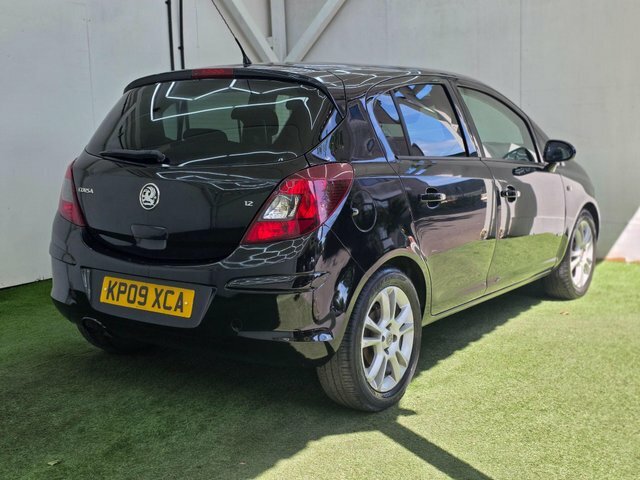 Vauxhall Corsa 2009 1.2I 16V Sxi KP09XCA Black #6