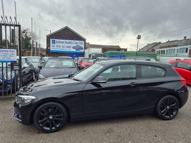 BMW 1 Series 2.0 118D Sport Hatchback Euro 6 Black