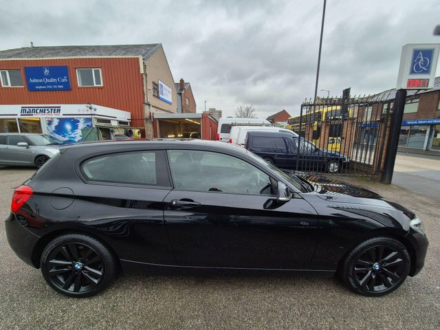 BMW 1 Series 2.0 118D Sport Hatchback Euro 6 AR19KCA Black #5