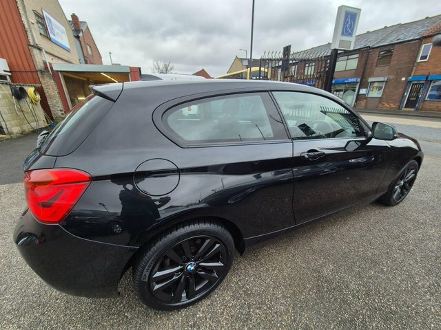 BMW 1 Series 2.0 118D Sport Hatchback Euro 6 AR19KCA Black #6