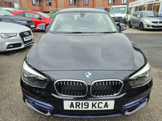 BMW 1 Series 2.0 118D Sport Hatchback Euro 6 AR19KCA Black #3