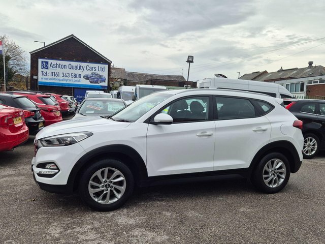 Hyundai Tucson 1.6 Gdi Blue Drive Se Euro 6 S S MD65YYT White #2