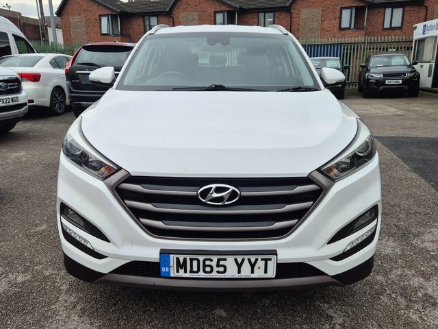 Hyundai Tucson 1.6 Gdi Blue Drive Se Euro 6 S S MD65YYT White #4