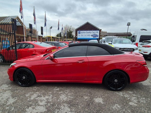 Mercedes-Benz E Class 3.0 E400 Amg Sport Plus Cabriolet G-tronic Euro 6 Red #5