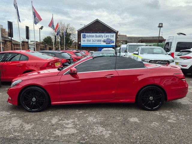Mercedes-Benz E Class 3.0 E400 Amg Sport Plus Cabriolet G-tronic Euro 6 Red #2