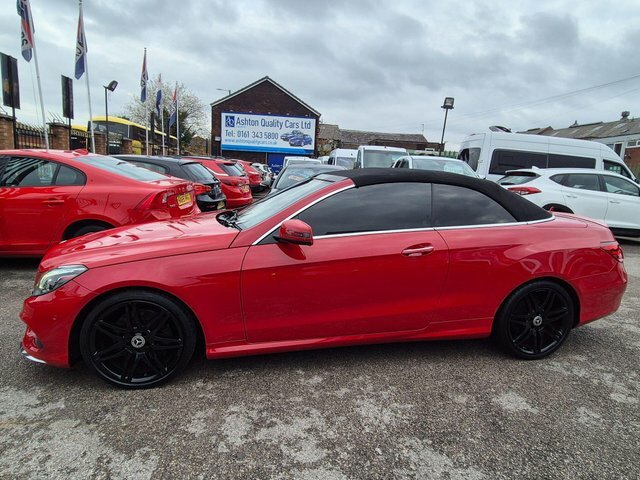 Mercedes-Benz E Class 3.0 E400 Amg Sport Plus Cabriolet G-tronic Euro 6 Red #4
