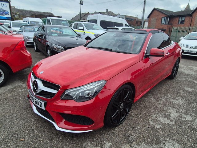Mercedes-Benz E Class 3.0 E400 Amg Sport Plus Cabriolet G-tronic Euro 6 Red #3