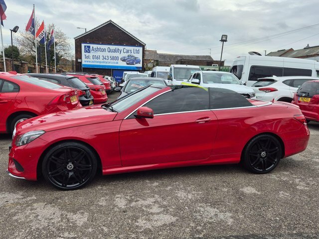Mercedes-Benz E Class 3.0 E400 Amg Sport Plus Cabriolet G-tronic Euro 6 Red
