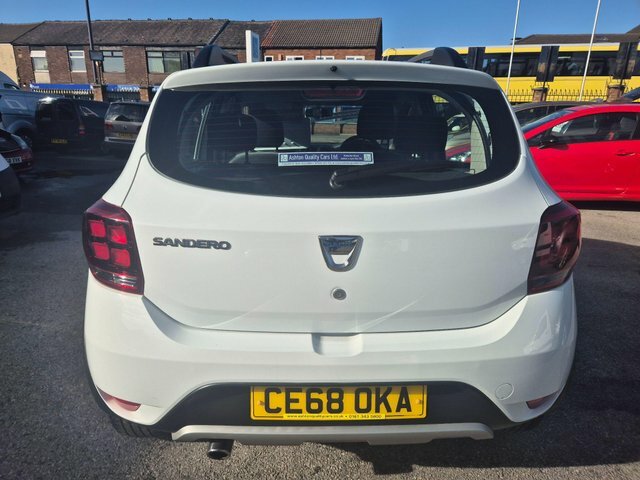 Dacia Sandero Stepway 0.9 Tce Essential Euro 6 S S CE68OKA White #4