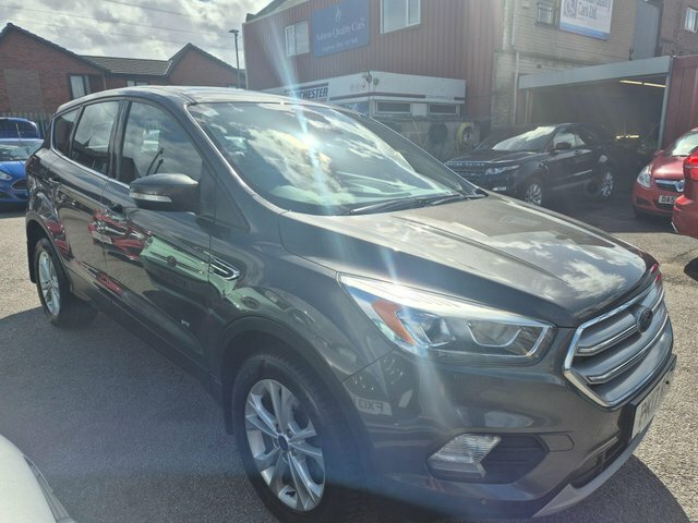 Ford Kuga 2.0 Tdci Titanium Powershift Awd Euro 6 S S PK17RPZ Grey #4