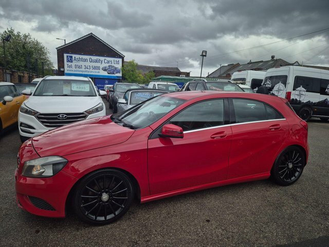 Mercedes-Benz A Class 1.5 A180 Cdi Blueefficiency Se Euro 5 S S Red