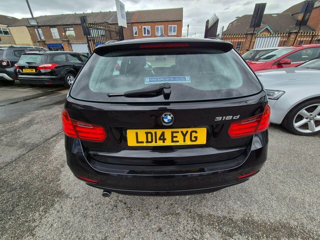 BMW 3 Series 2.0 318D Se Touring Euro 5 S S LD14EYG Black #6