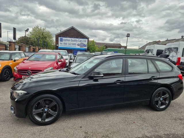 BMW 3 Series 2.0 318D Se Touring Euro 5 S S Black