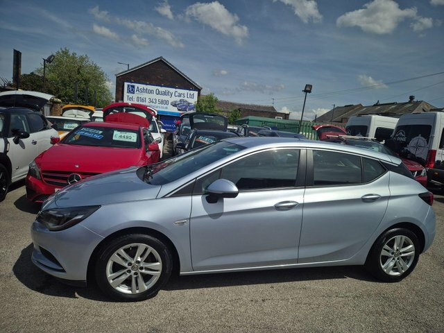 Vauxhall Astra 1.6 Cdti Ecoflex Tech Line Euro 6 S S Silver