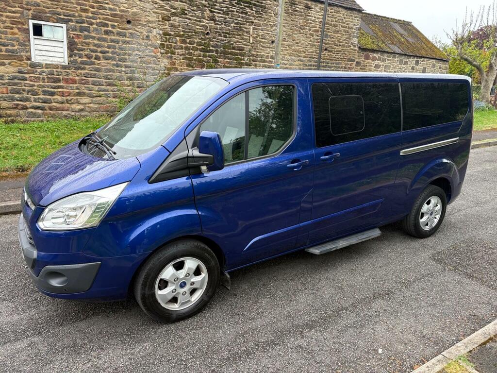 Ford Tourneo Custom Combi Van 2.0 310 Ecoblue Titanium L2 Euro 6 Ss Blue #2