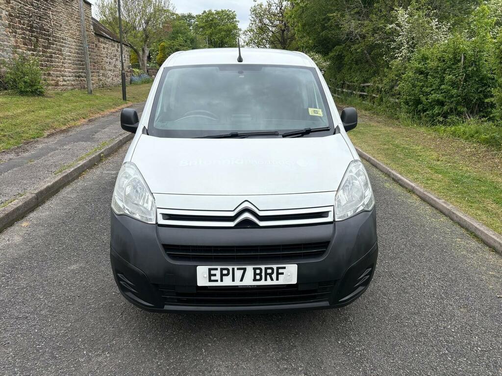 Citroen Berlingo Panel Van 1.6 Bluehdi 625 Enterprise L1 2017 EP17BRF White #2