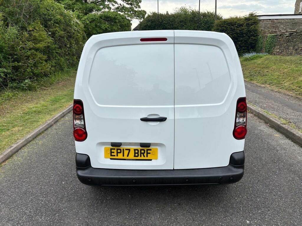 Citroen Berlingo Panel Van 1.6 Bluehdi 625 Enterprise L1 2017 EP17BRF White #4